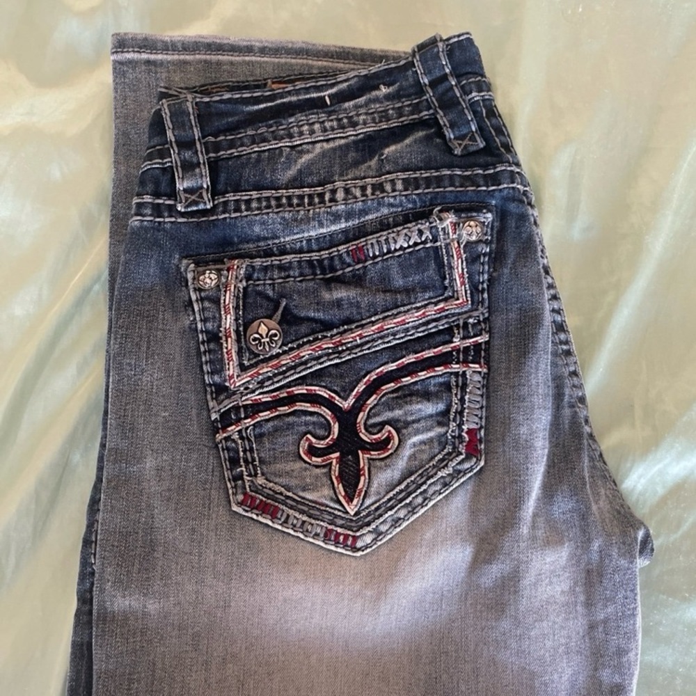 Mens Rock Revival Jeans - Picture 1 of 8